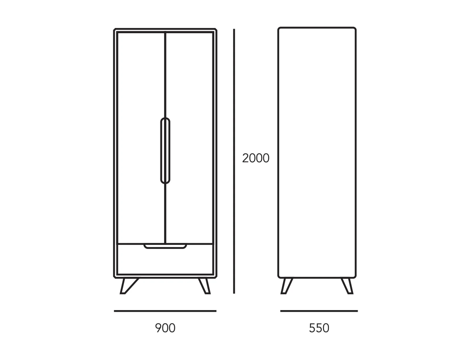 Abessi Wardrobe 900 — photo 2